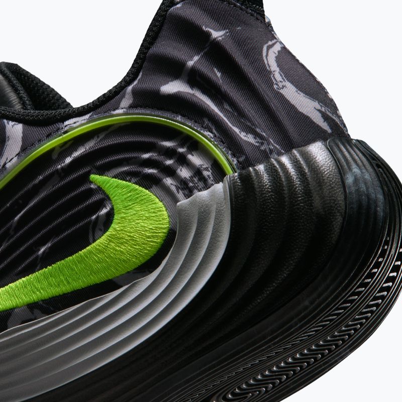 Men's basketball shoes Nike Giannis Immortality 5 black/light smoke grey/volt 5