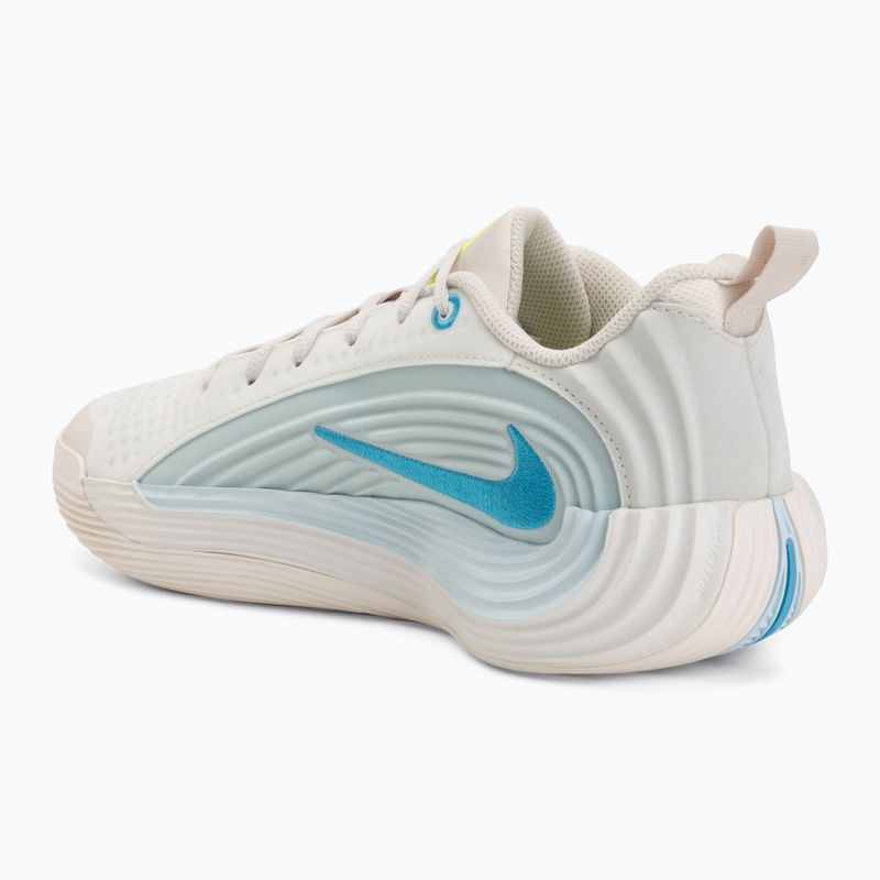 Men's Nike Giannis Immortality 5 basketball shoes sail/glacier blue/chalk/light current blue 3