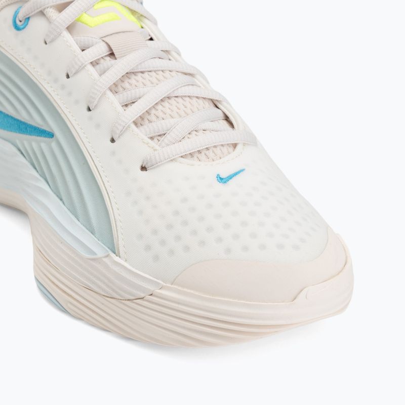 Men's Nike Giannis Immortality 5 basketball shoes sail/glacier blue/chalk/light current blue 7
