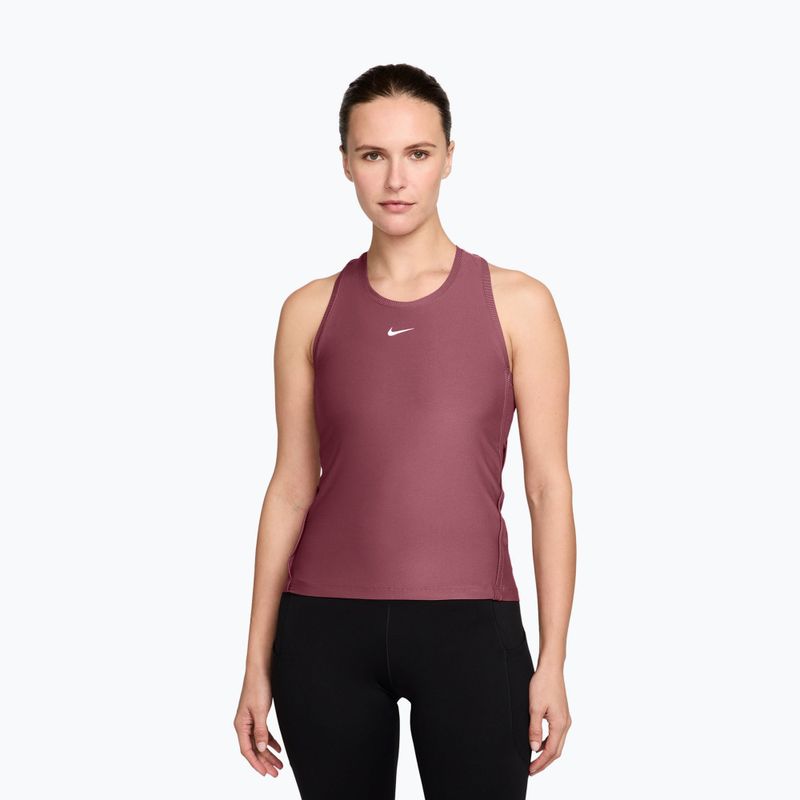 Women's tennis shirt Nike Victory Pink Smoke/White