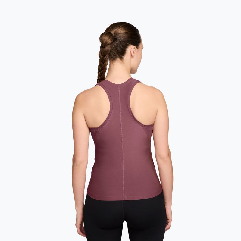 Women's tennis shirt Nike Victory Pink Smoke/White 2