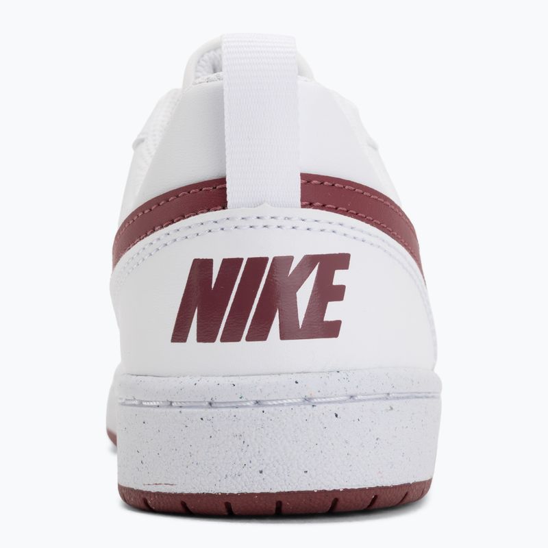 Nike Court Borough Low Recraft shoes white/pink smoke 6