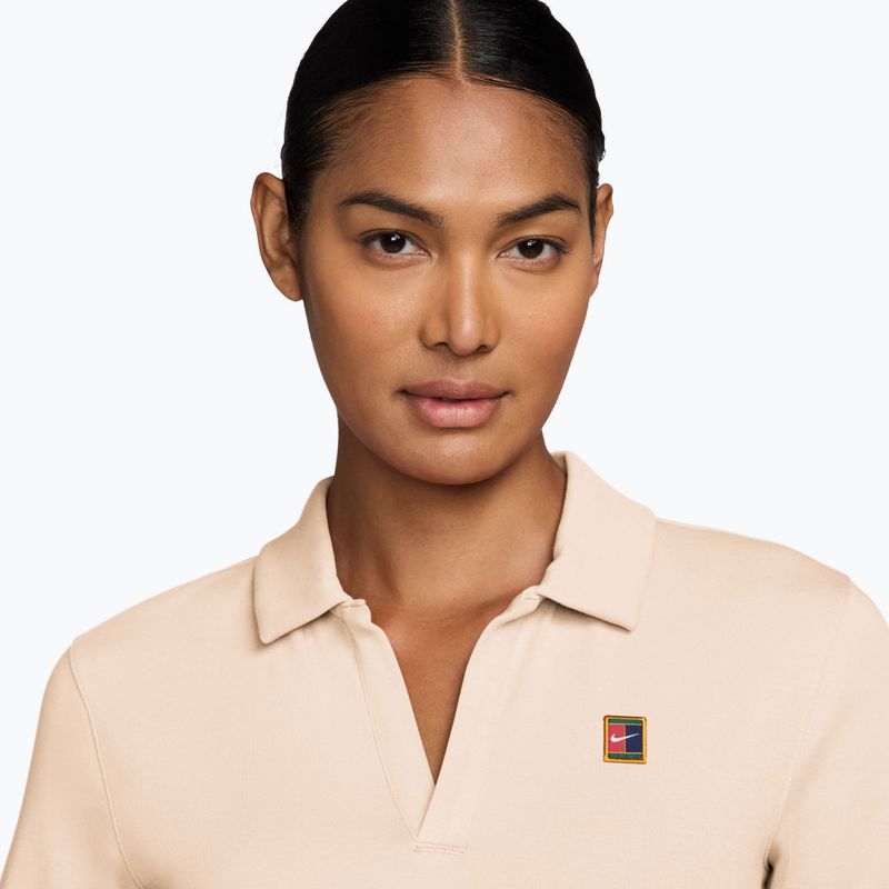 Polo shirt Nike Court Heritage Chalk 3