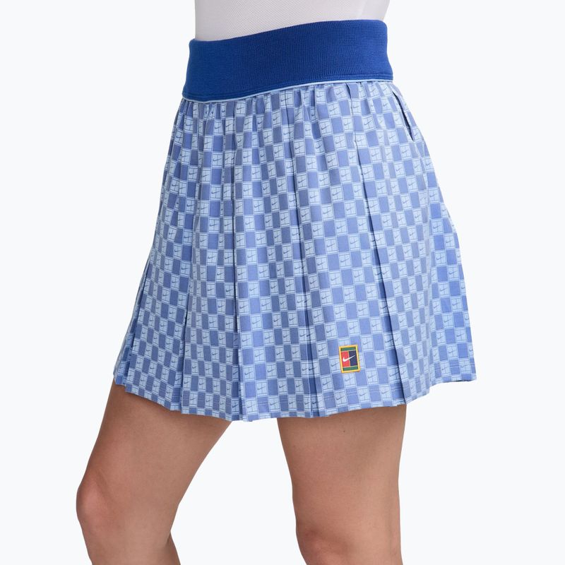 Tennis skirt Nike Court Collection High-Waisted aluminum 3