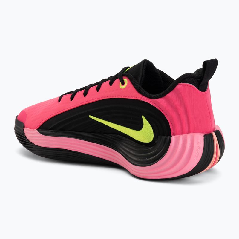 Men's basketball shoes Nike Giannis Immortality 5 hyper pink/oracle pink/black/volt 3