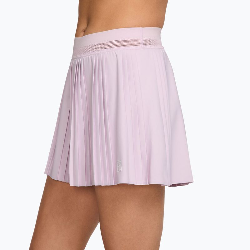 Tennis skirt Nike Court Dri-Fit Advantage Pleated bleached lilac/white 3