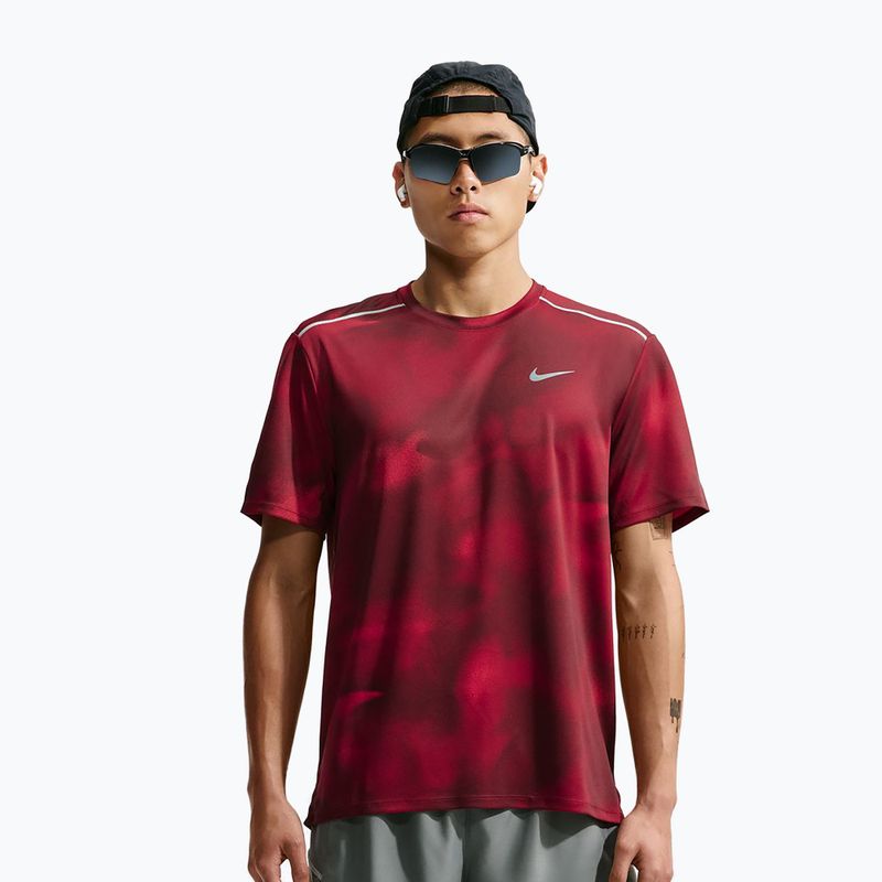 Men's running shirt Nike Miler light crimson
