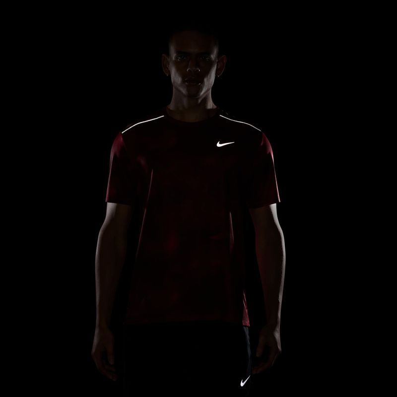 Men's running shirt Nike Miler light crimson 7