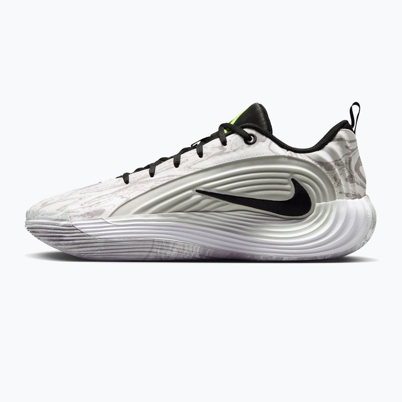 Men's basketball shoes Nike Giannis Immortality 5 white/off white/metallic silver 2