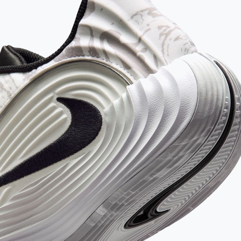 Men's basketball shoes Nike Giannis Immortality 5 white/off white/metallic silver 6