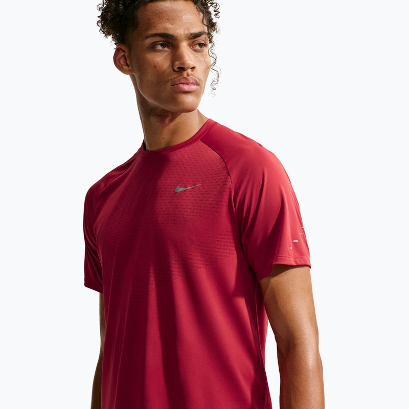 Men's running shirt Nike Stride tough red 4