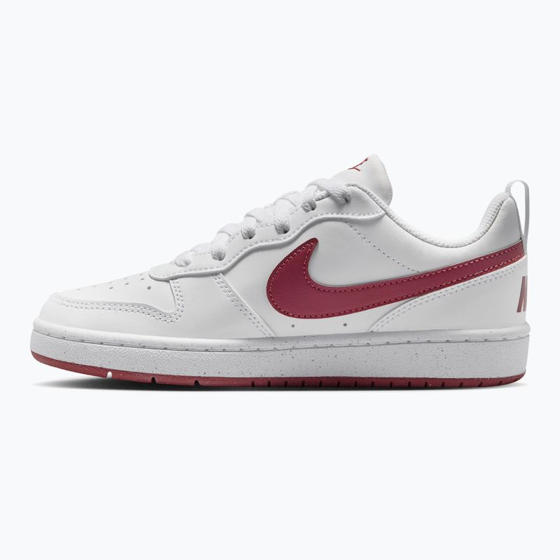 Children's shoes Nike Court Borough Low Recraft white/pink smoke 2