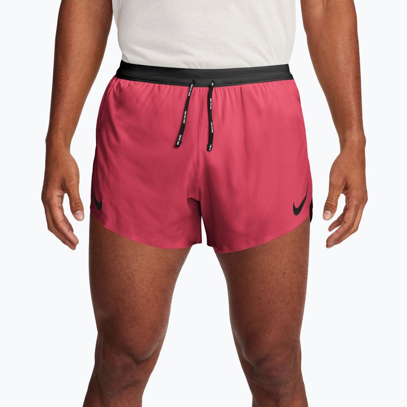 Men's running shorts Nike AeroSwift fusion red/black