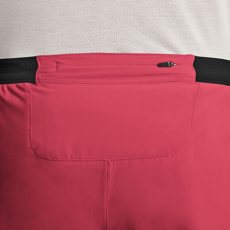Men's running shorts Nike AeroSwift fusion red/black 4