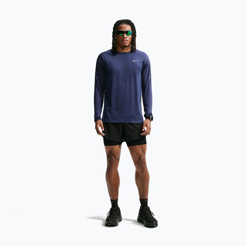 Men's running longsleeve Nike Stride Dri-Fit ADV Midnight Navy 2