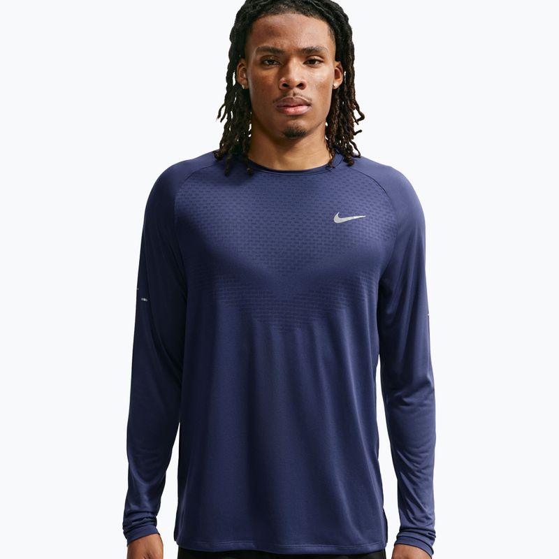 Men's running longsleeve Nike Stride Dri-Fit ADV Midnight Navy 4