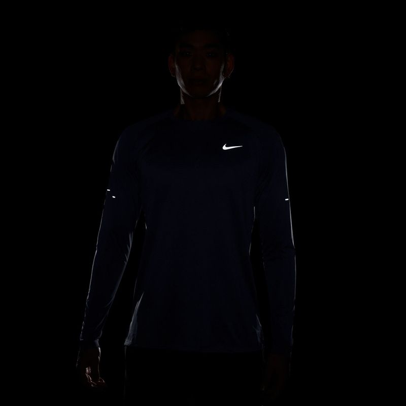 Men's running longsleeve Nike Stride Dri-Fit ADV Midnight Navy 8