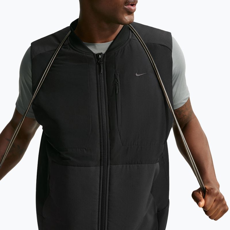 Men's gilet Nike Unlimited Therma-FIT black/black/black 4