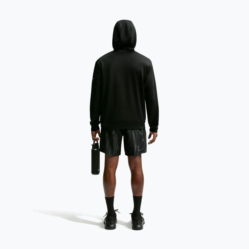 Men's training sweatshirt Nike Dri-FIT UV Pullover Hoodie black/white 2