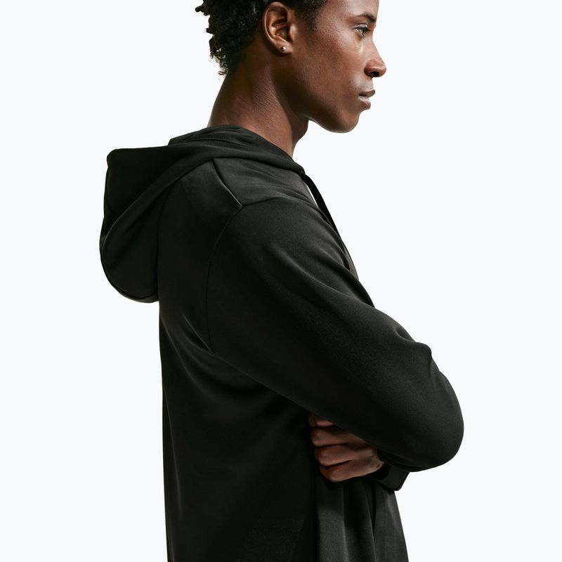 Men's training sweatshirt Nike Dri-FIT UV Pullover Hoodie black/white 4