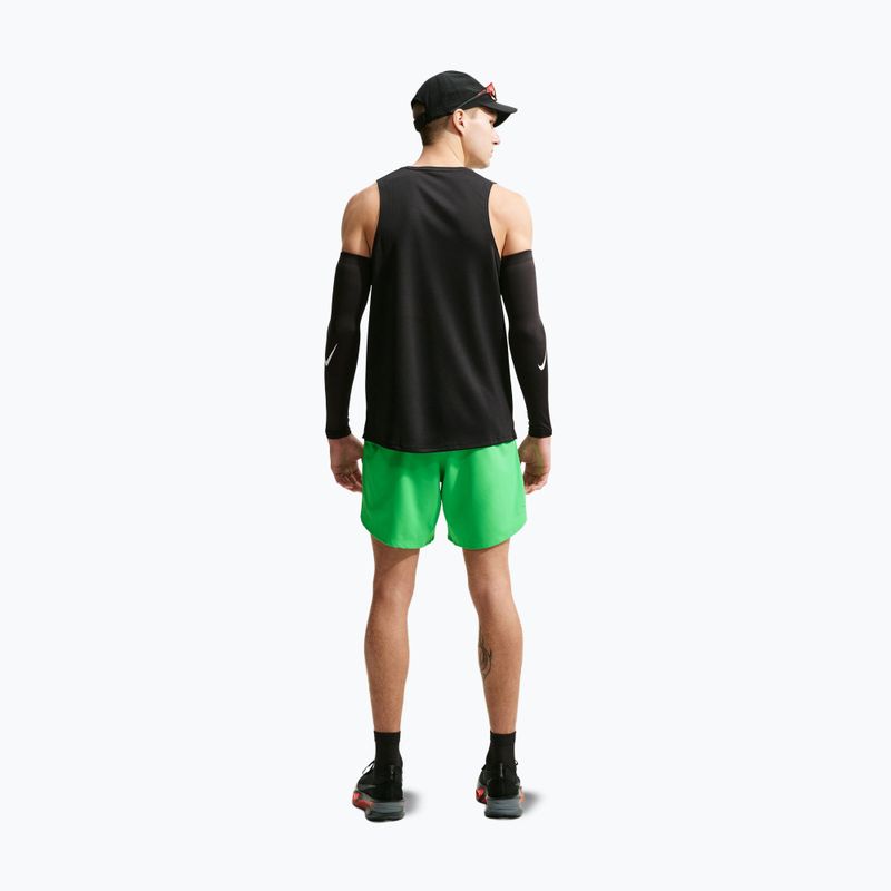 Men's running shorts Nike Stride Dri-Fit Brief-Lined 7" green spark 3