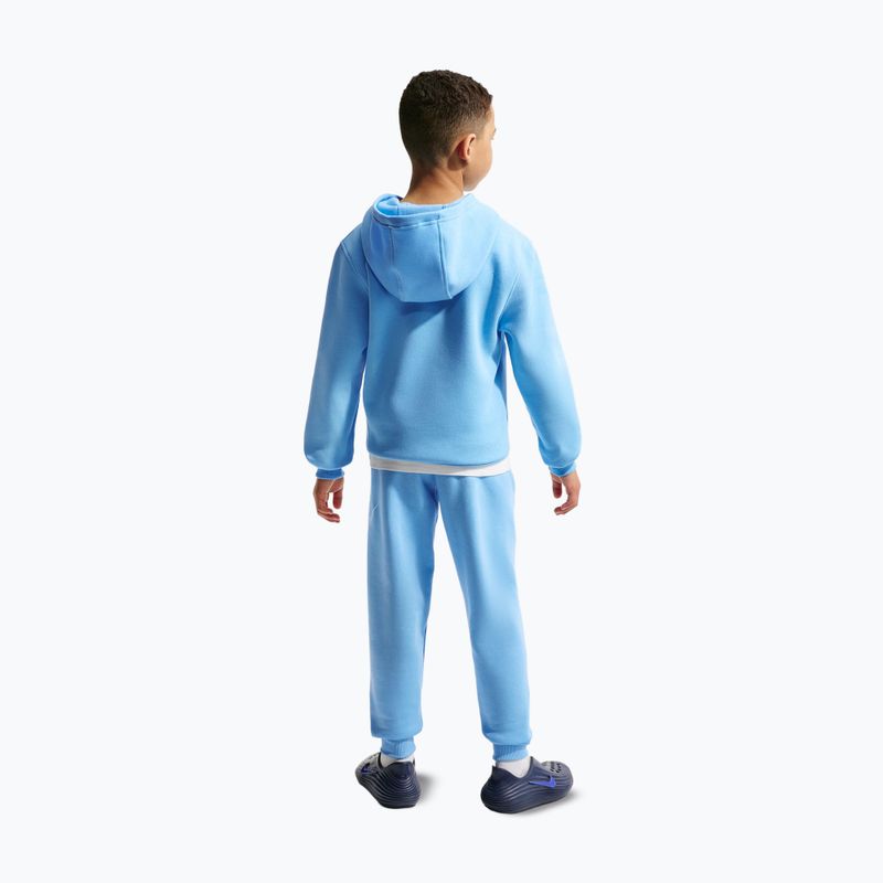Children's trousers Nike Club Fleece football blue/white 3