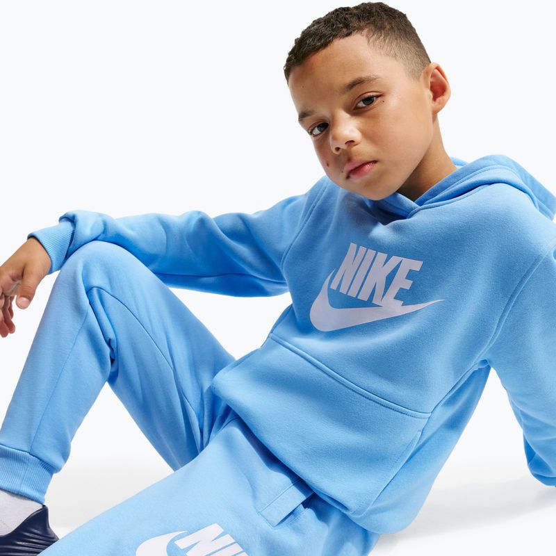 Children's trousers Nike Club Fleece football blue/white 4