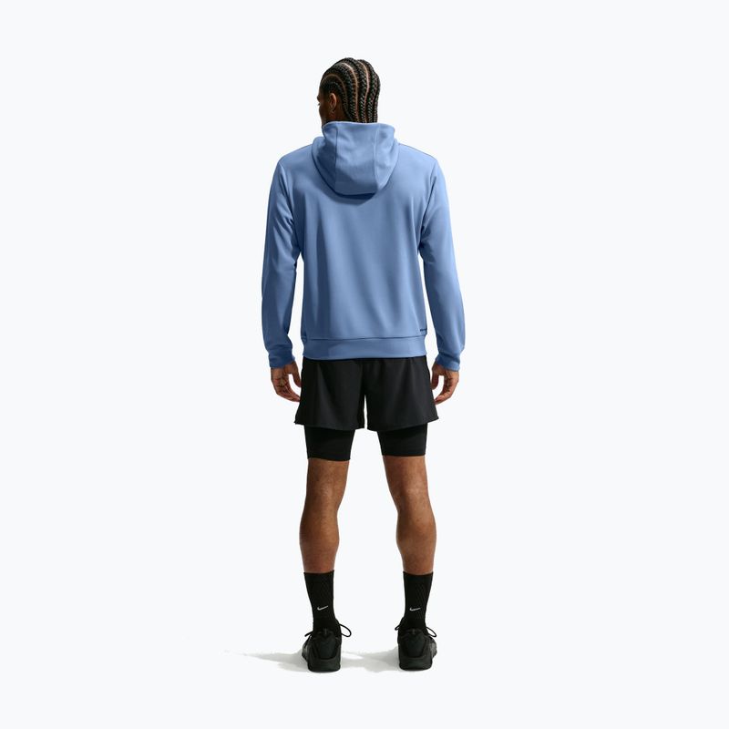 Men's training sweatshirt Nike Flex indigo storm/indigo storm/black 2