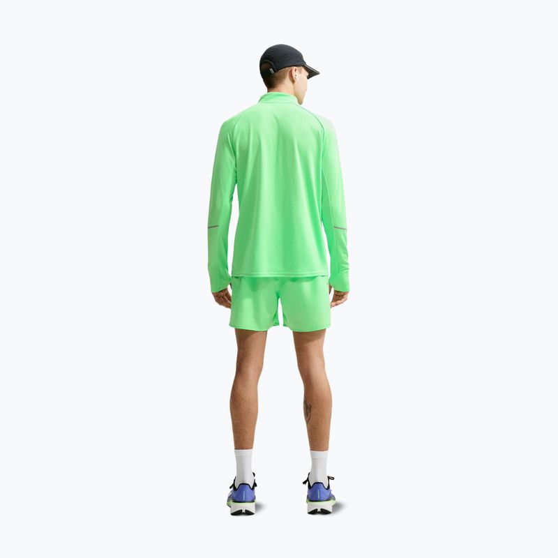 Men's running shorts Nike Miler illusion green 3