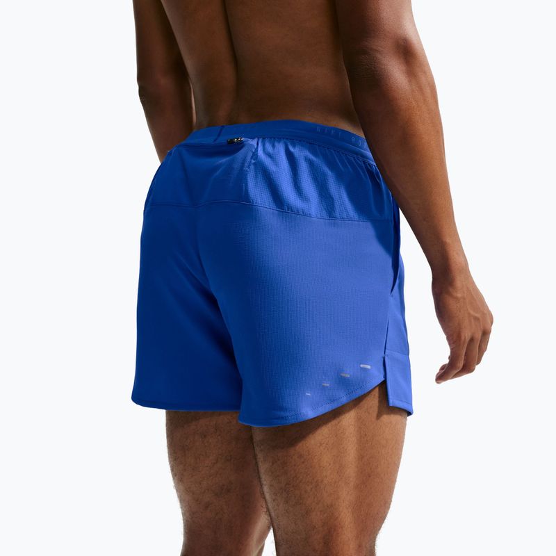 Men's Nike Stride Dri-Fit Brief-Lined 5" Shorts in Hyper Royal 6