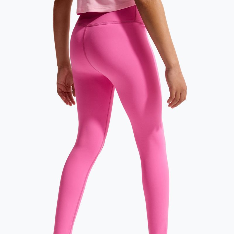 Children's leggings Nike One playful pink/white 6
