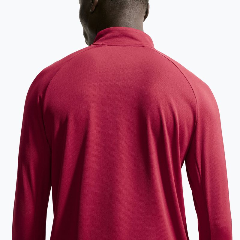Men's running sweatshirt Nike Miler Dri-Fit UV 1/2 Zip tough red 6