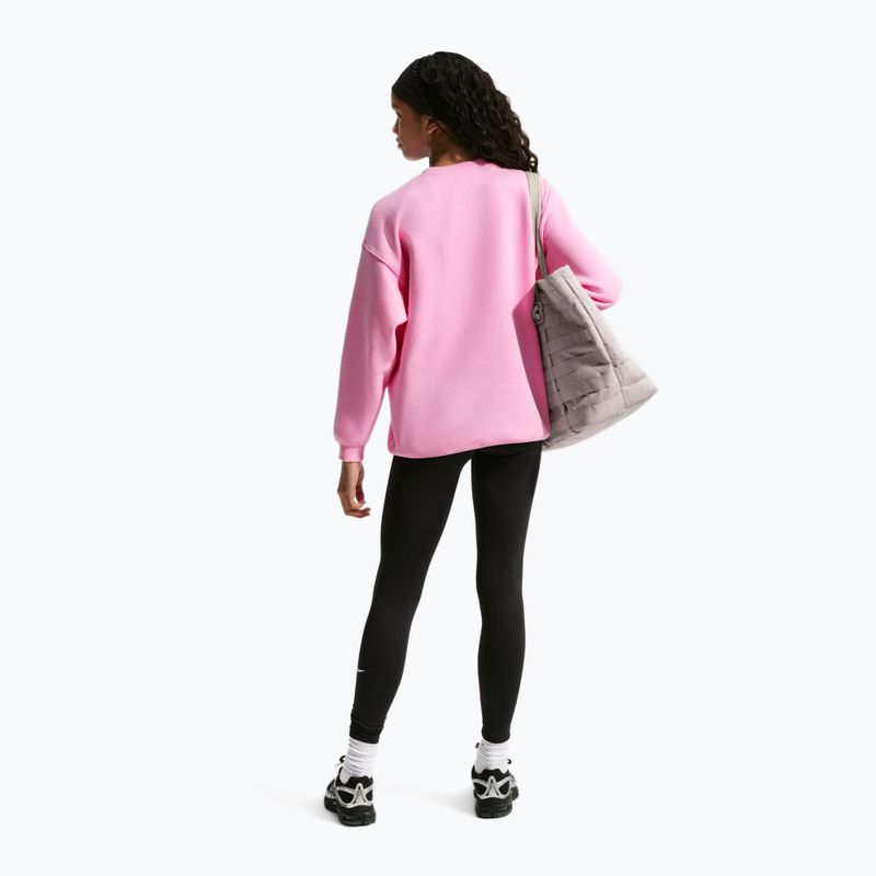 Children's sweatshirt Nike Sportswear Studio pink rise/white 3
