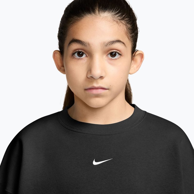 Children's sweatshirt Nike Sportswear Studio black/white 3