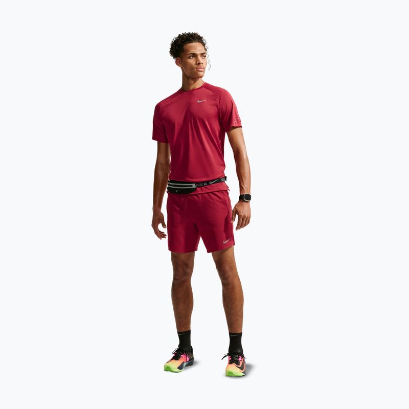 Men's running shorts Nike Stride Dri-Fit Brief-Lined 7" tough red 2