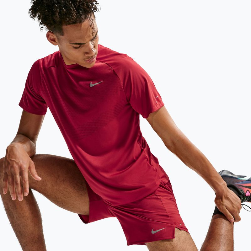 Men's running shorts Nike Stride Dri-Fit Brief-Lined 7" tough red 6