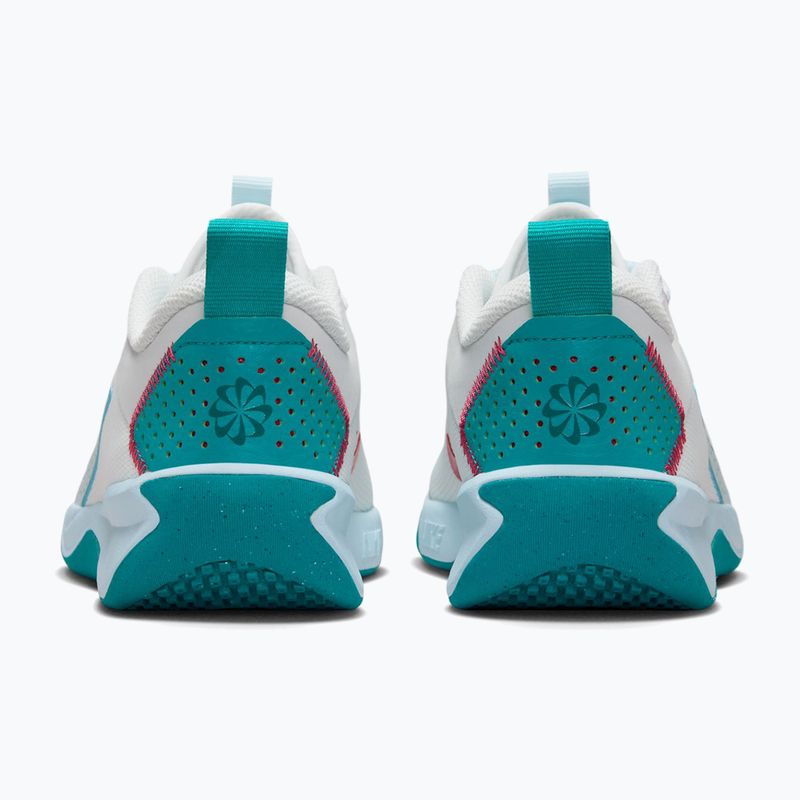 Nike Omni Multi-Court shoes in off white/energy/glacier blue 12