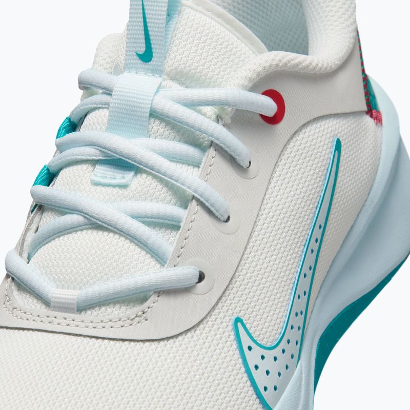 Nike Omni Multi-Court shoes in off white/energy/glacier blue 14