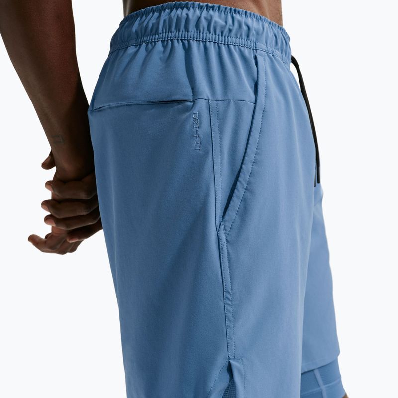 Men's training shorts Nike Unlimited indigo storm/indigo storm/indigo storm 5