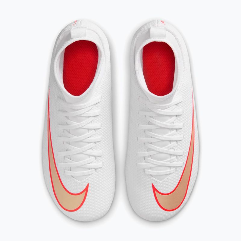 Children's football boots Nike Jr. Mercurial Superfly 11 Club white/bright crimson/blur 3