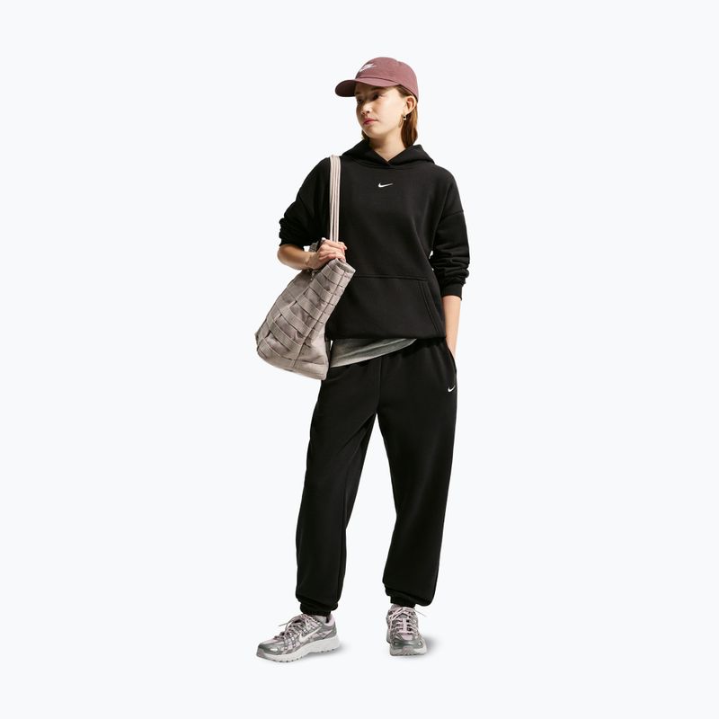 Children's sweatshirt Nike Sportswear Studio Fleece black/white 2