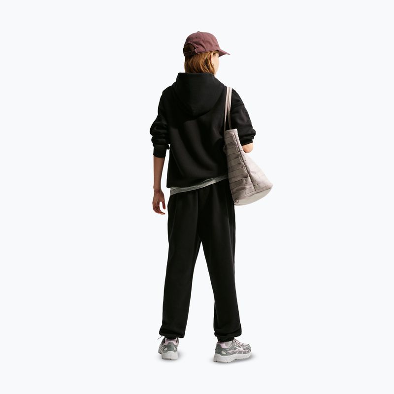 Children's sweatshirt Nike Sportswear Studio Fleece black/white 3