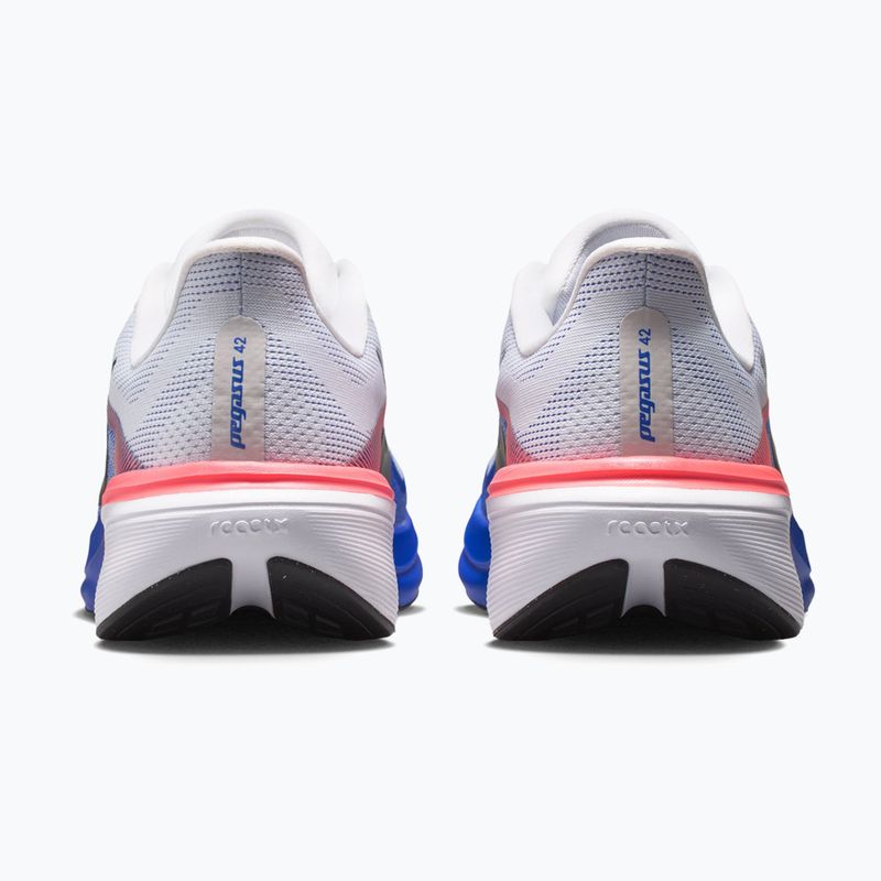 Men's running shoes Nike Pegasus 42 white/racer blue/atomic pink/black 6