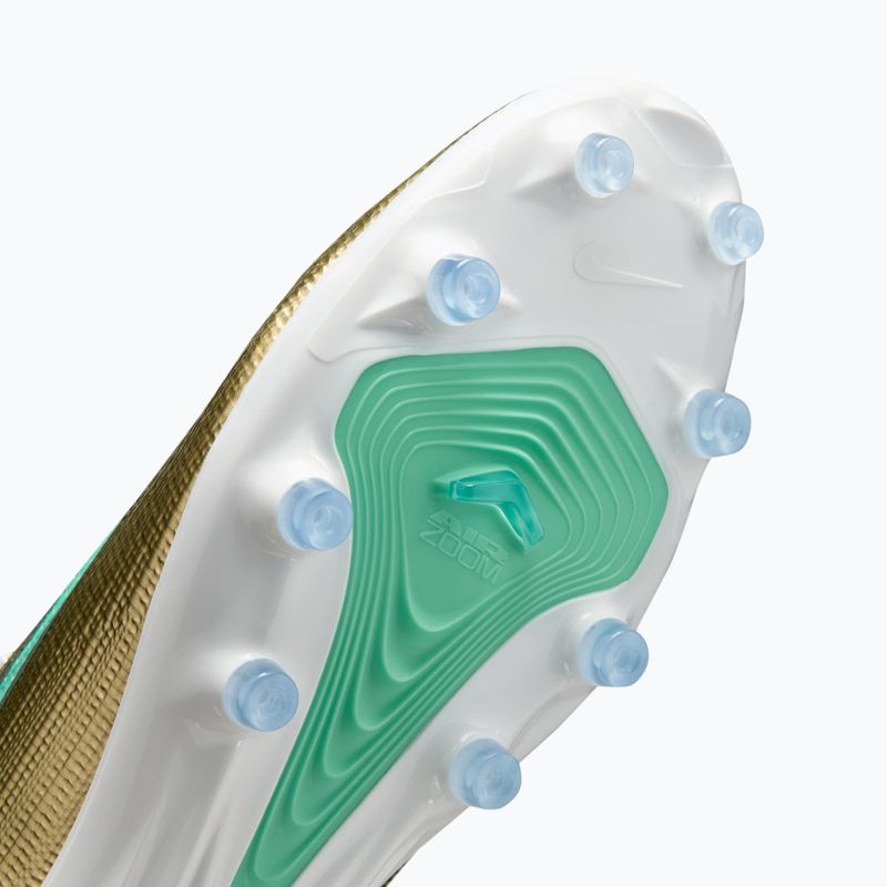 Men's football boots Nike Mercurial Superfly 11 Pro "Kylian Mbappé" metallic gold/green glow 7