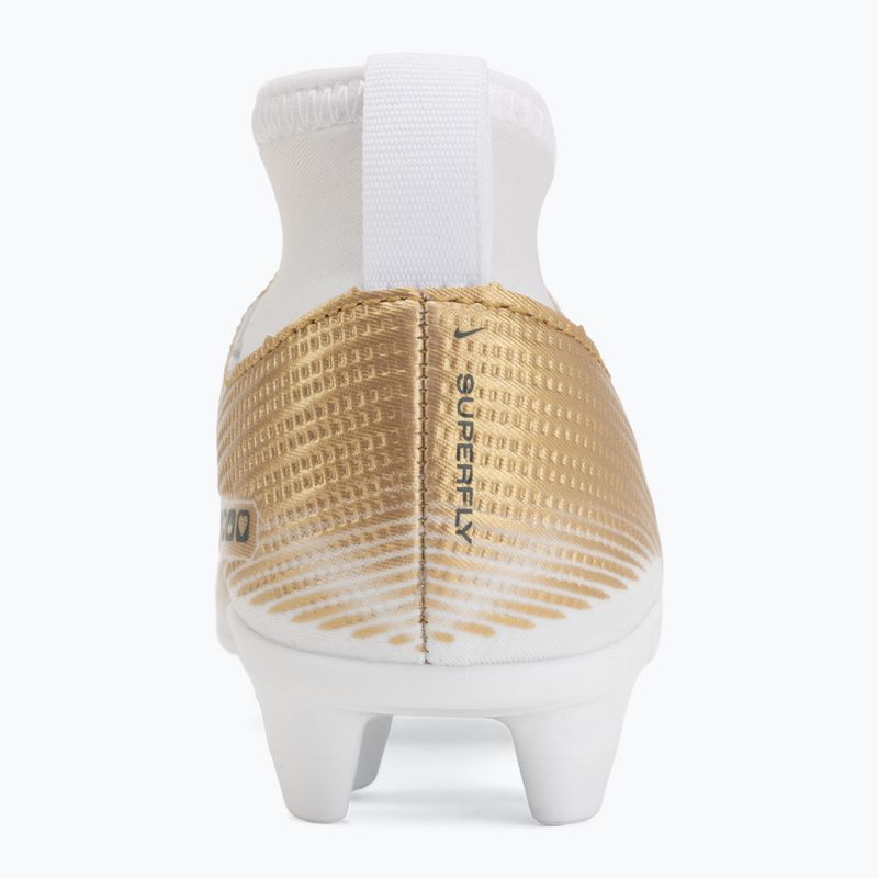 Children's football boots Nike Jr. Mercurial Superfly 11 Club "Kylian Mbappé" metallic gold/green glow 6