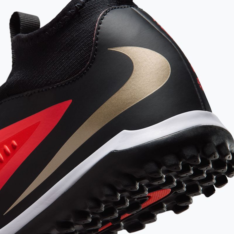 Children's football boots Nike Jr. Phantom 6 High Academy bright crimson/bright crimson/black 6