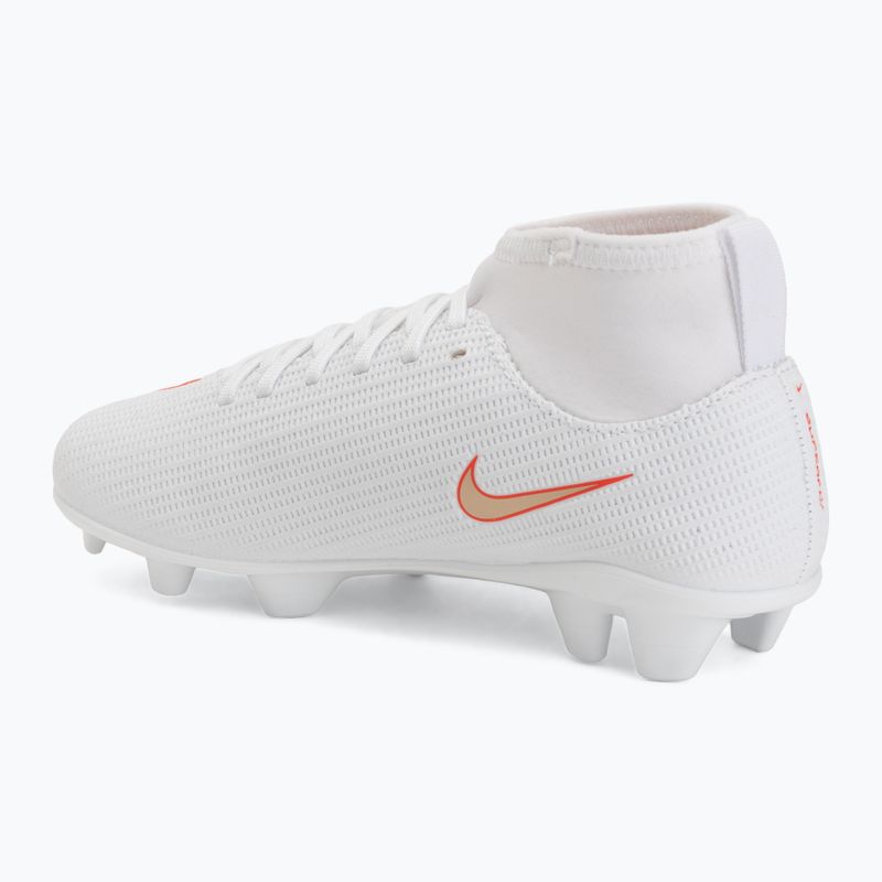 Children's football boots Nike Jr. Mercurial Superfly 11 Club white/bright crimson/blur 3