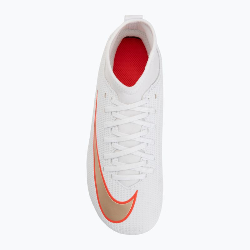 Children's football boots Nike Jr. Mercurial Superfly 11 Club white/bright crimson/blur 5