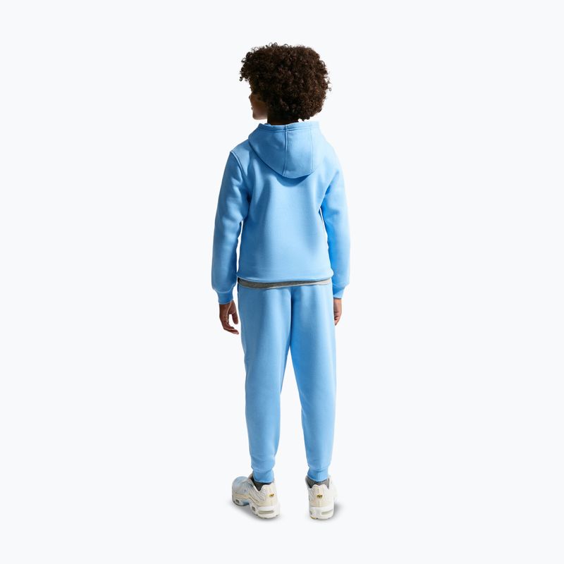 Children's trousers Nike Sportswear Club Fleece football blue/white 7