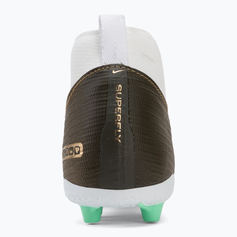 Children's football boots Nike Jr. Mercurial Superfly 11 Academy "Kylian Mbappé" metallic gold/green glow 6